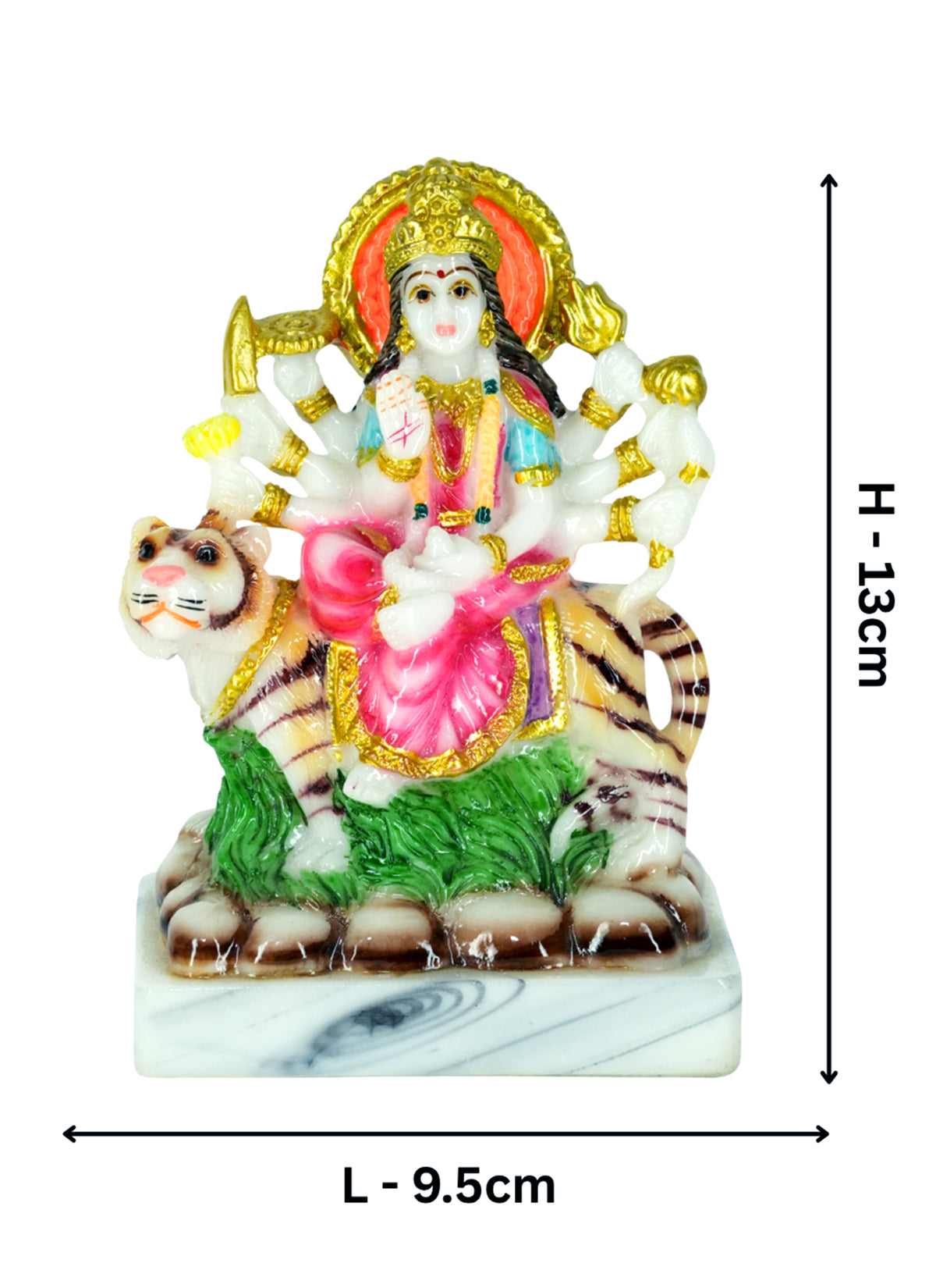 Madhoor Durga Deity Idol 5 Inches 1 Piece