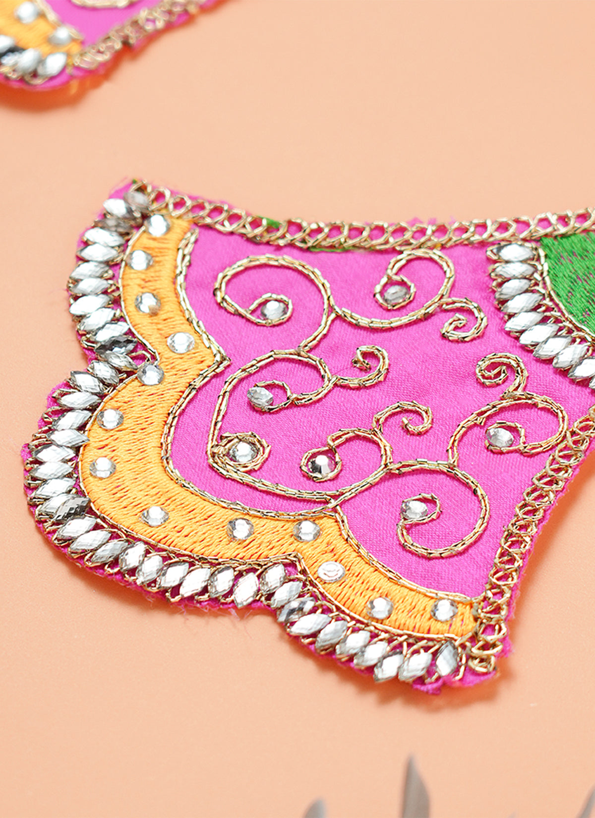 Madhoor Idol Kesh Dupatta Pink 24 Inches 1 Piece