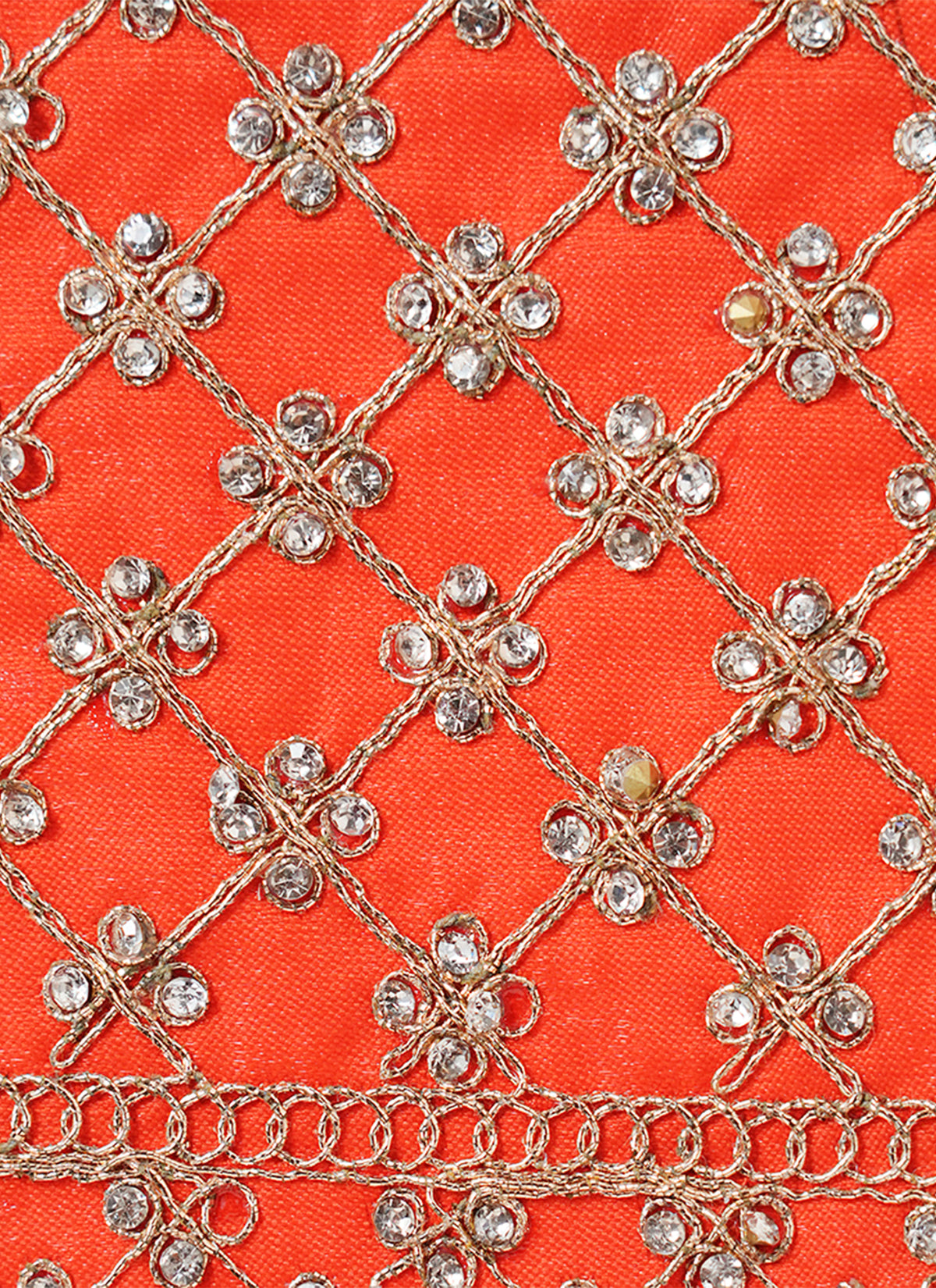 Madhoor Diamond Idol Kesh Dupatta Red 48 Inches 1 Piece