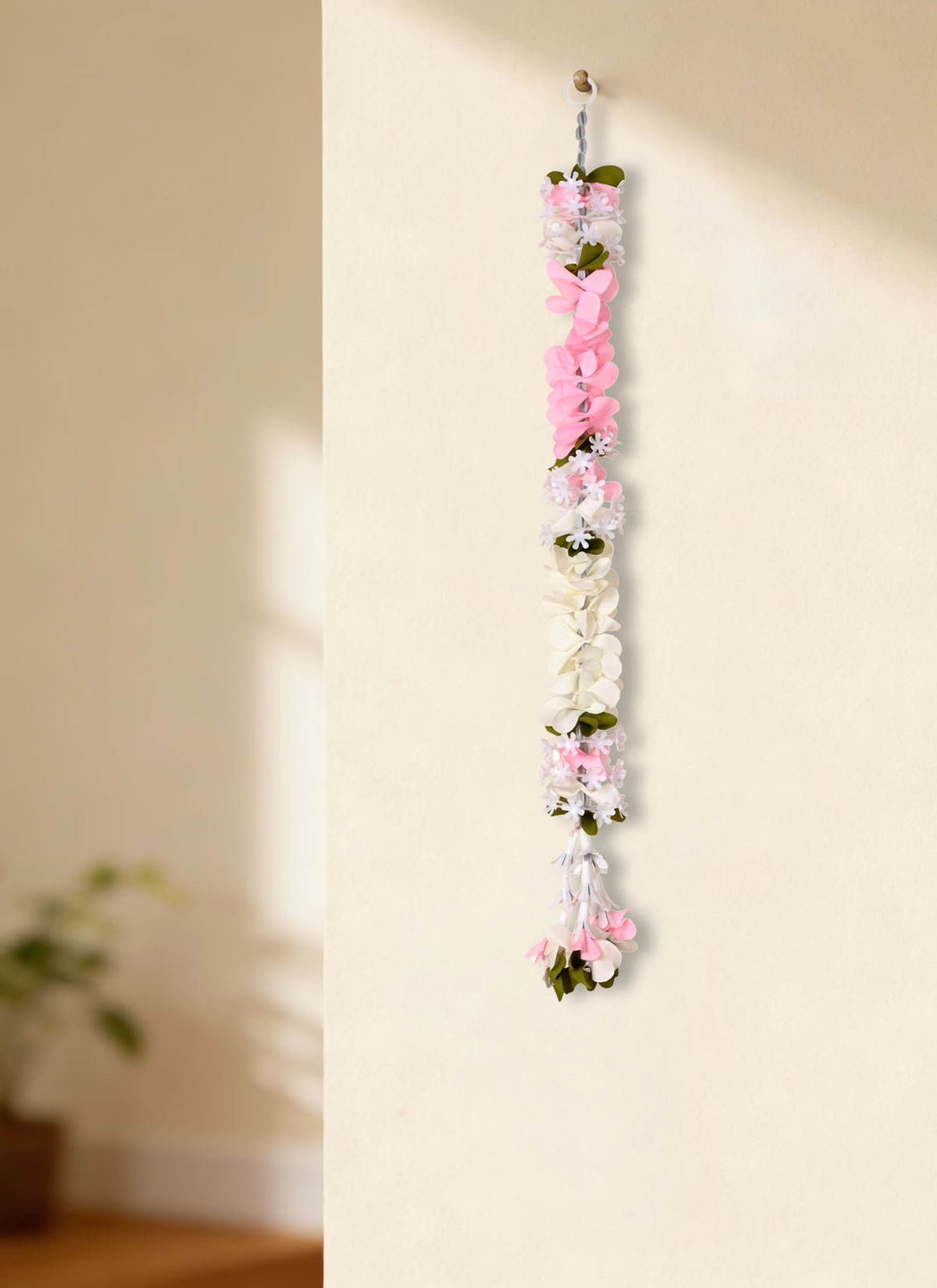 Madhoor Cascading Blossom 1p Latkan Baby Pink 20 Inches