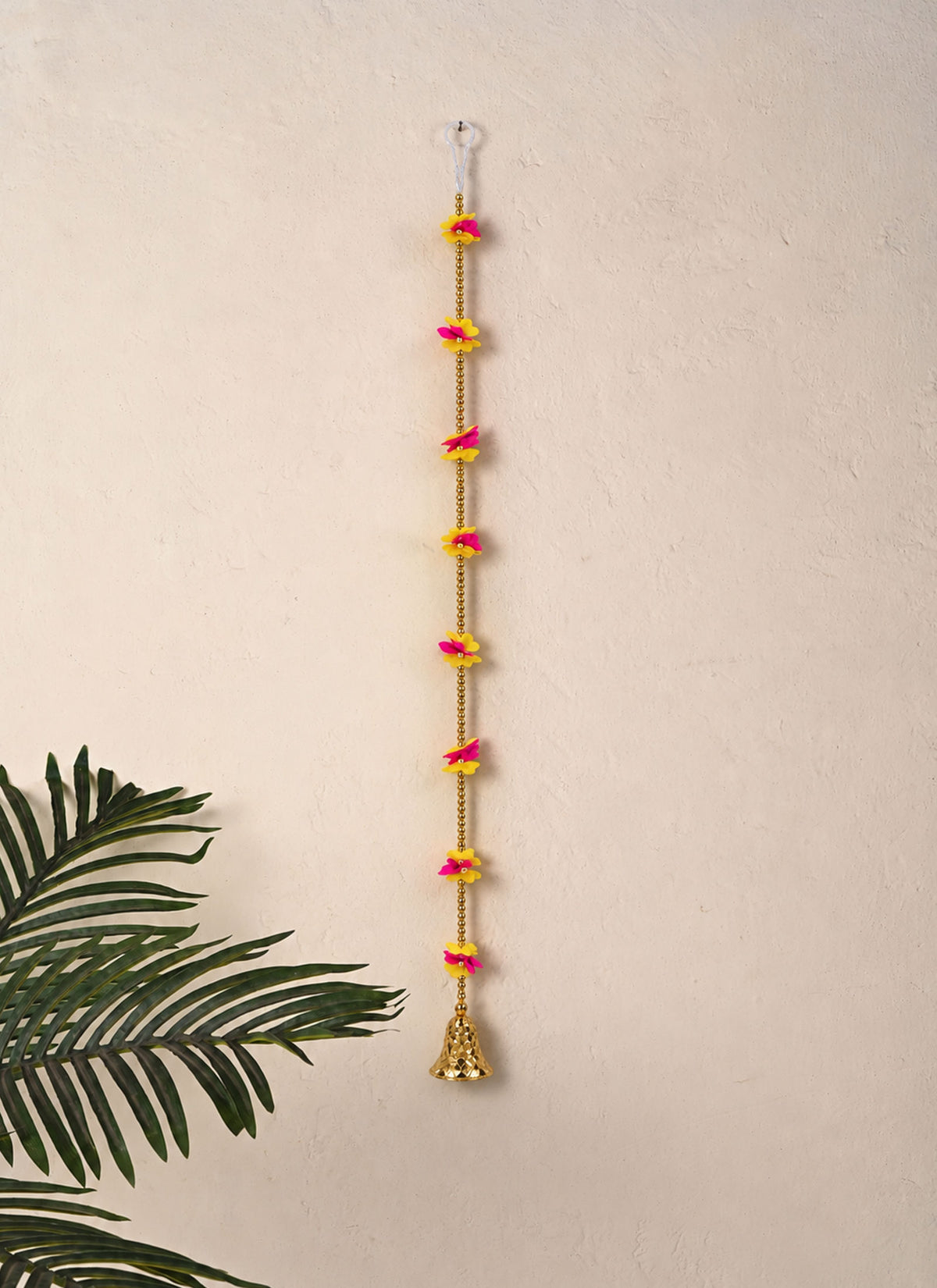 Madhoor Bell Latkan Baby Pink Yellow 5 Feet 1 Piece