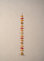 Madhoor Kalash Beads Latkan Red Orange 3 Feet 1 Piece