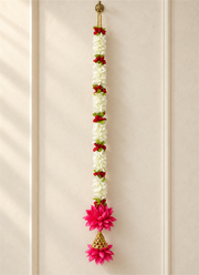 Madhoor Latkan Ivory Purple 1 Piece