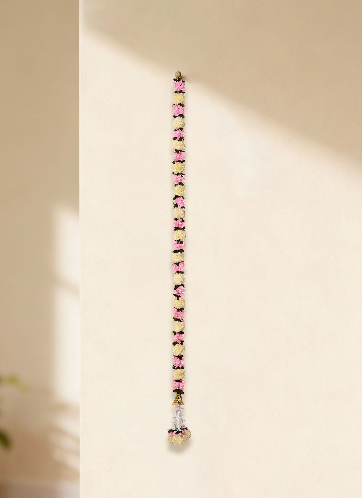 Madhoor Pearl Jhumka Latkan Yellow 3 Feet Set of 2