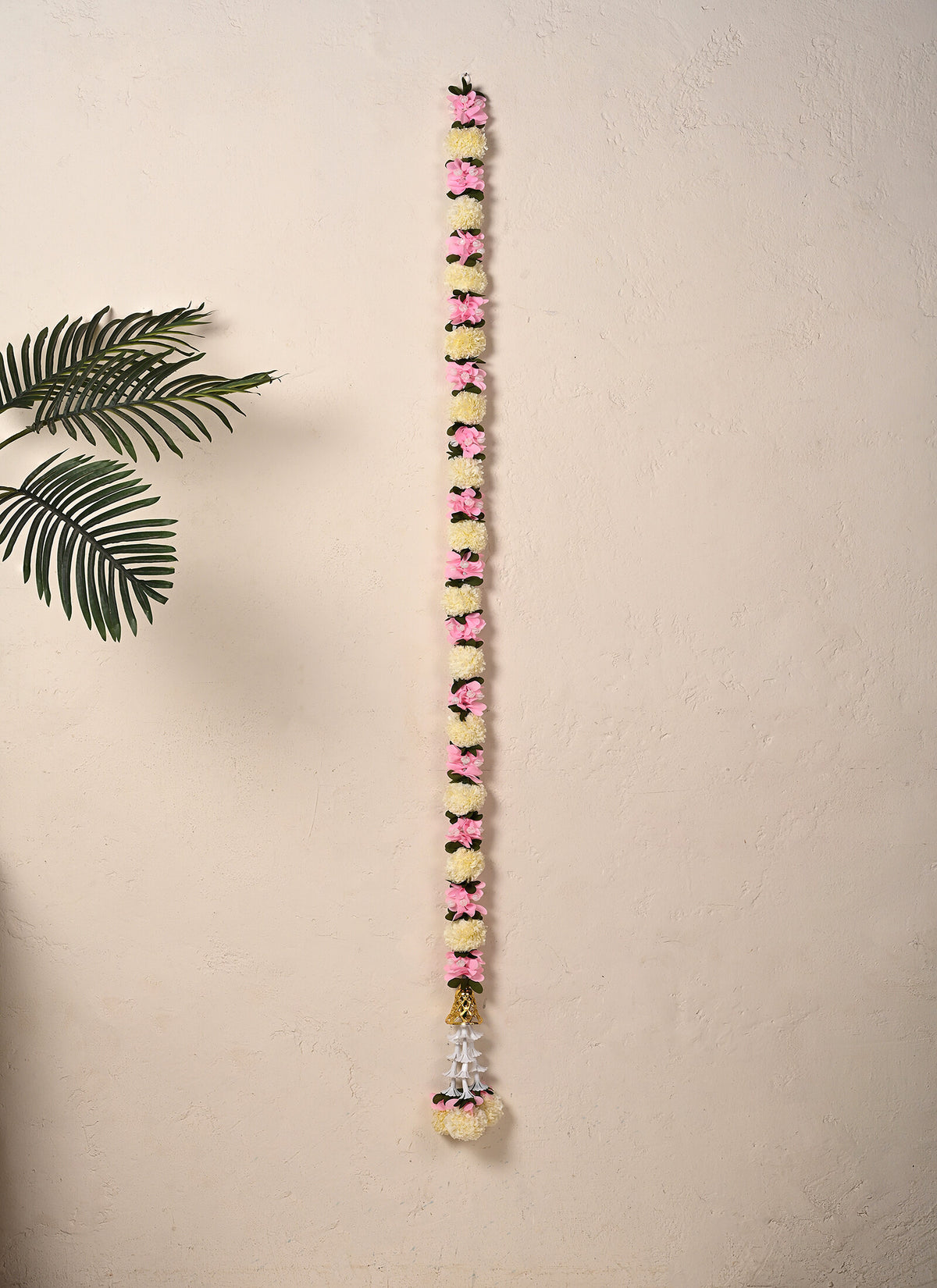 Madhoor Pearl Jhumka Latkan Yellow 3 Feet Set of 2
