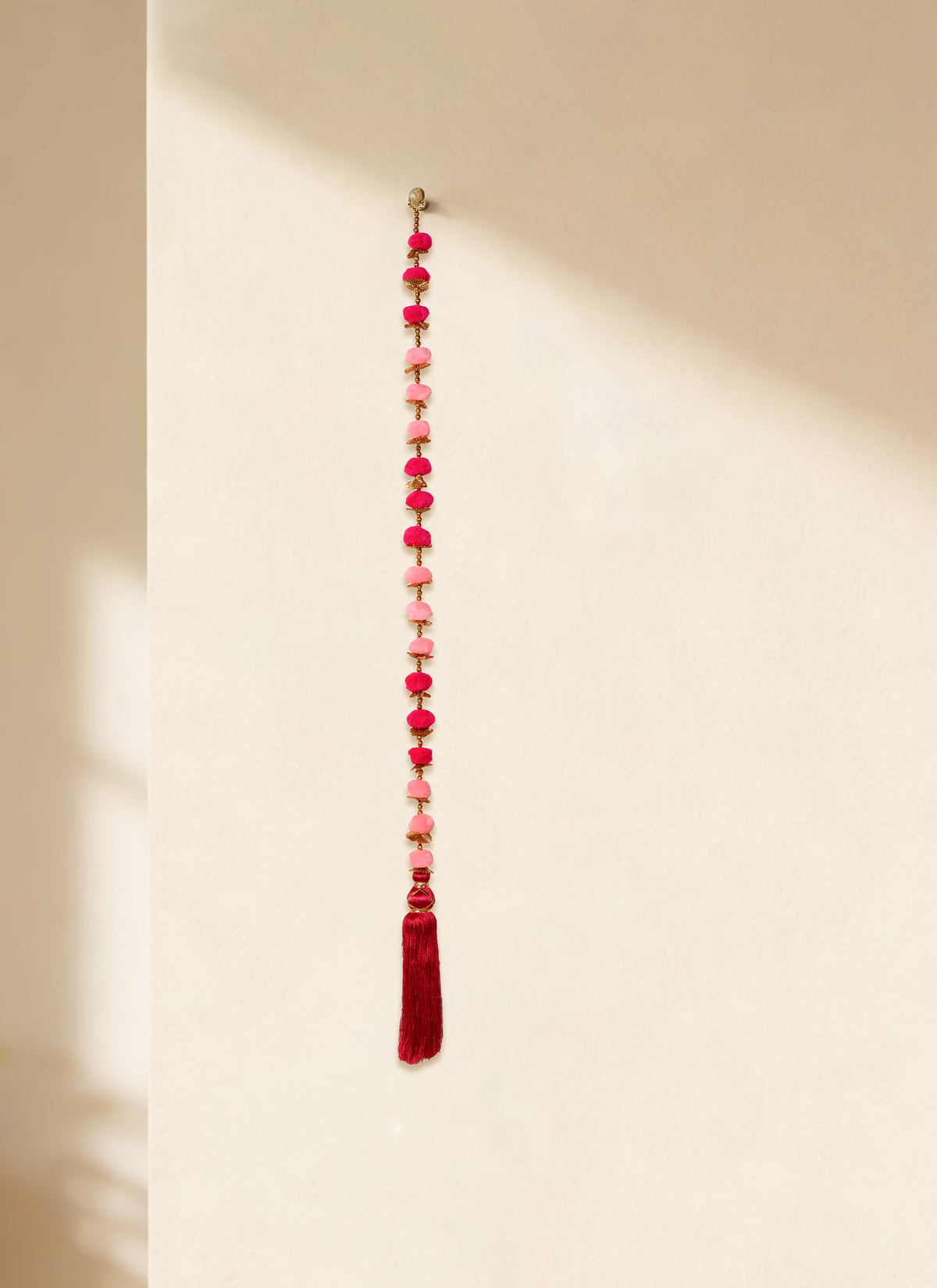 Madhoor Tassels Latkan Rani Pink 1 Piece