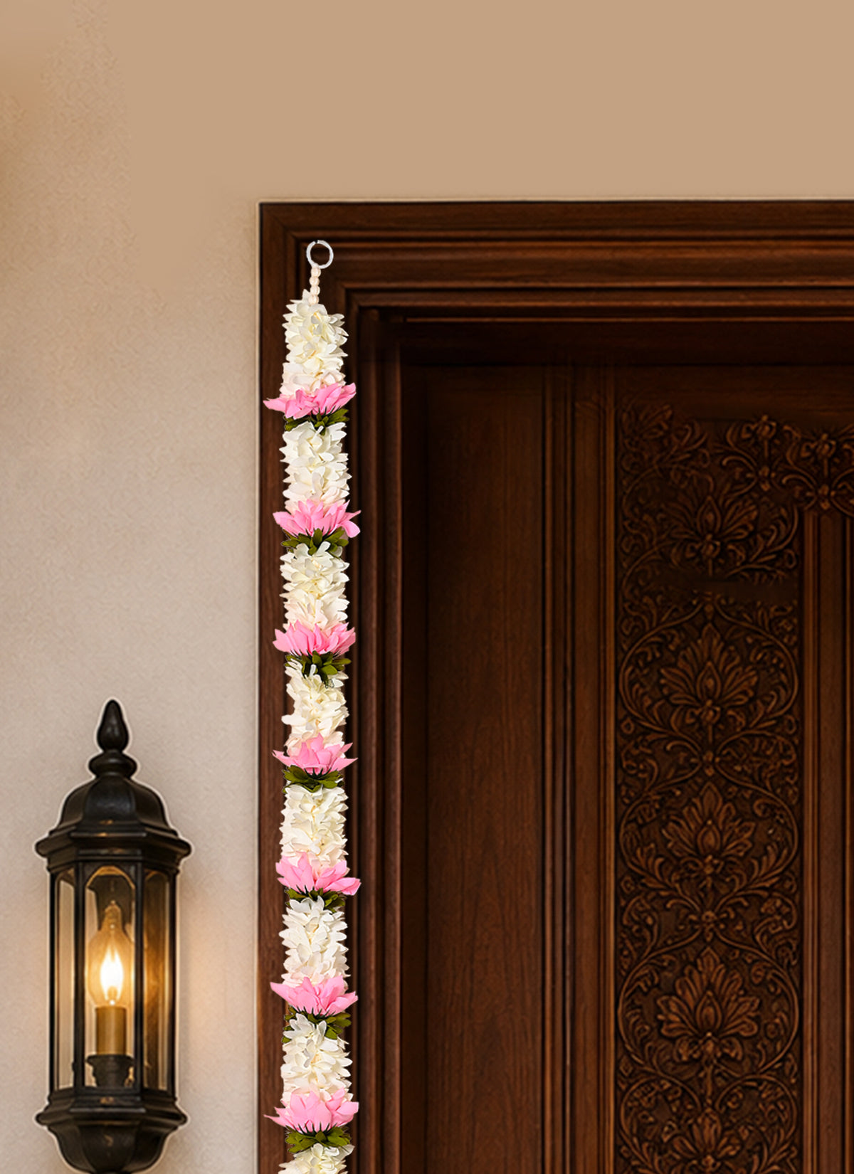 Madhoor Jasmine Latkan Pink 1 Pair
