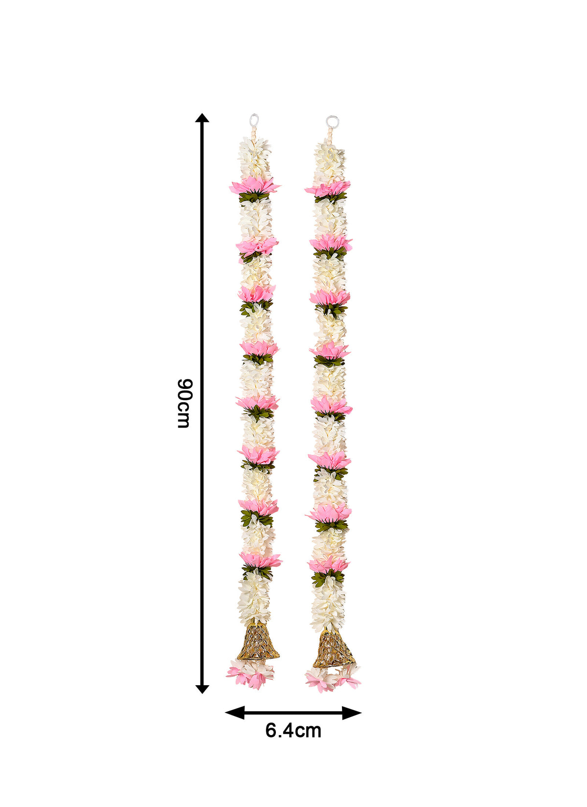 Madhoor Jasmine Latkan Pink 1 Pair