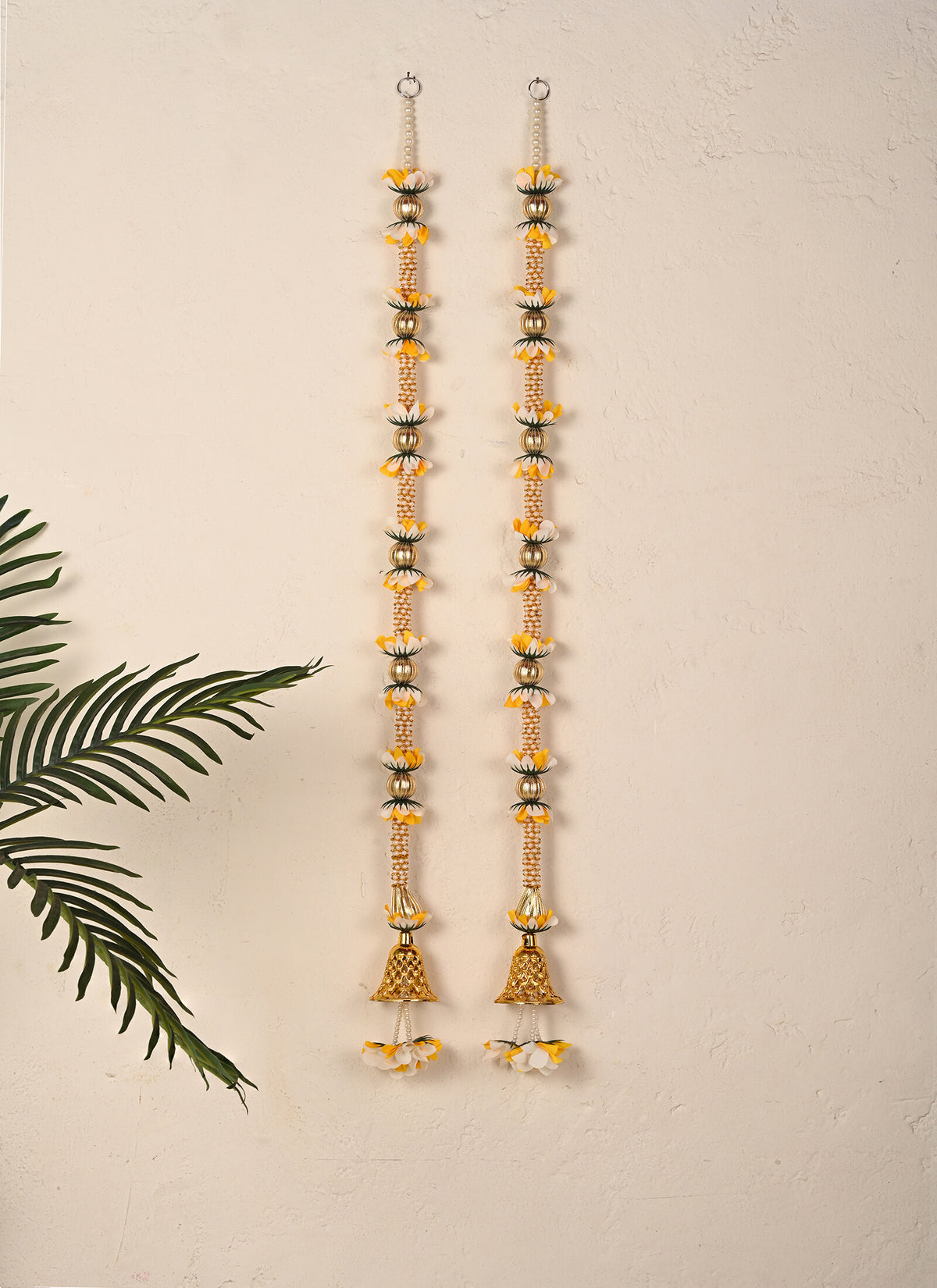 Madhoor Jhumka Tassel Latkan Yellow 3 Feet Set of 2
