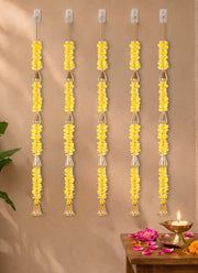 Madhoor Modak Petal Latkan Yellow Set of 5