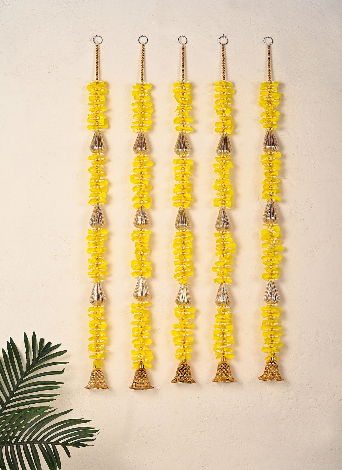 Madhoor Modak Petal Latkan Yellow Set of 5