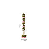 Madhoor Flower Beads Latkan Baby Pink 1.25 Feet 1 Piece