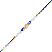 Madhoor Pearl Rakhi Blue 1 Piece