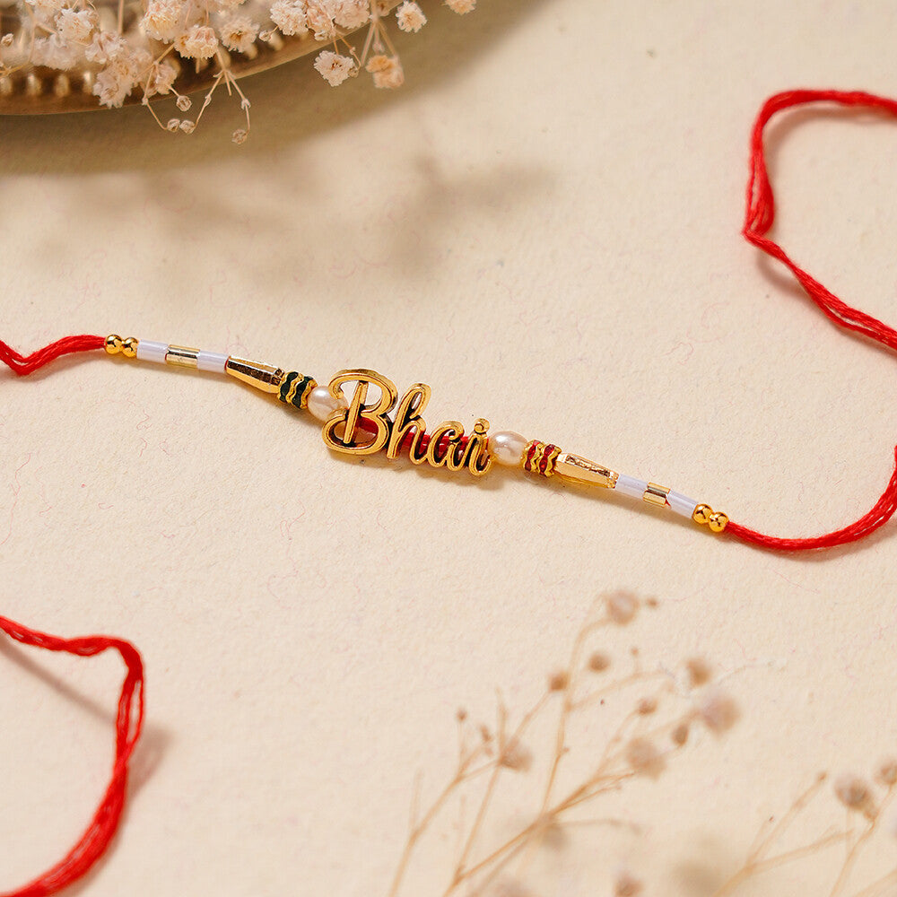 Madhoor Bhai Rakhi Red 1 Piece