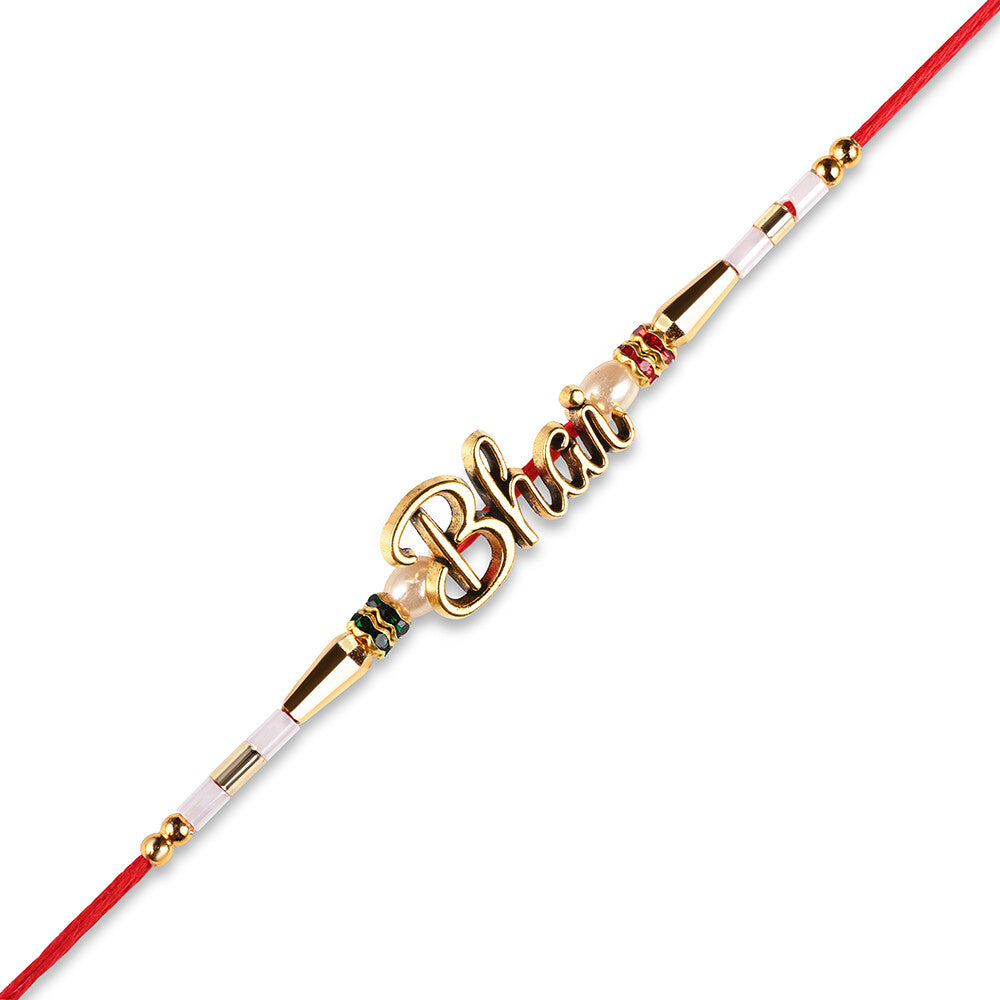 Madhoor Bhai Rakhi Red 1 Piece