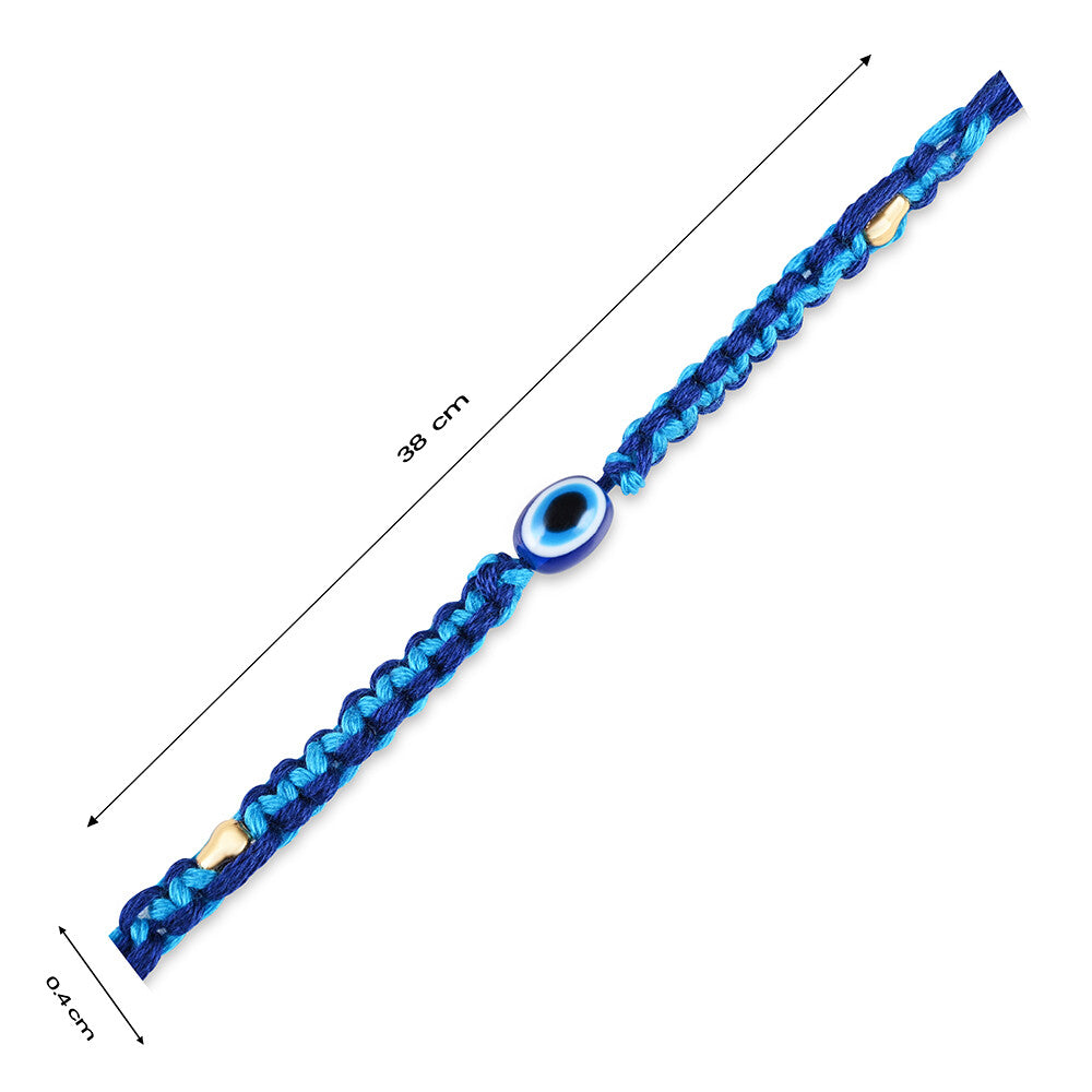 Madhoor Evil Eye Rakhi Dark Blue 1 Piece