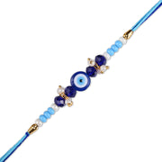 Madhoor Evil Eye Triple Rakhi Blue 1 Piece