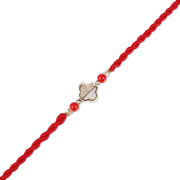 Madhoor Clover Om Rakhi Red 1 Piece