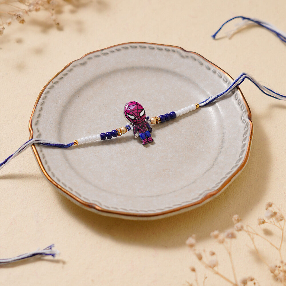 Madhoor Spiderman Kids Rakhi Red 1 Piece