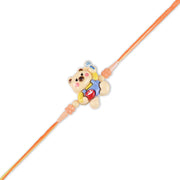Madhoor Teddy Bear Kids Rakhi Cream 1 Piece