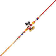 Madhoor Mickey Mouse Kids Rakhi Orange Red 1 Piece