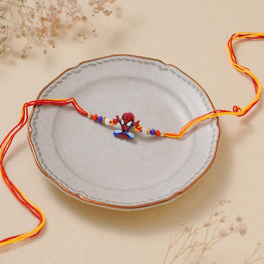 Madhoor Spider-Man Kids Rakhi Red 1 Piece