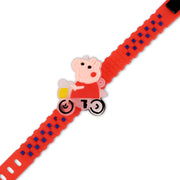 Madhoor Peppa Pig Kids Rakhi Red 1 Piece