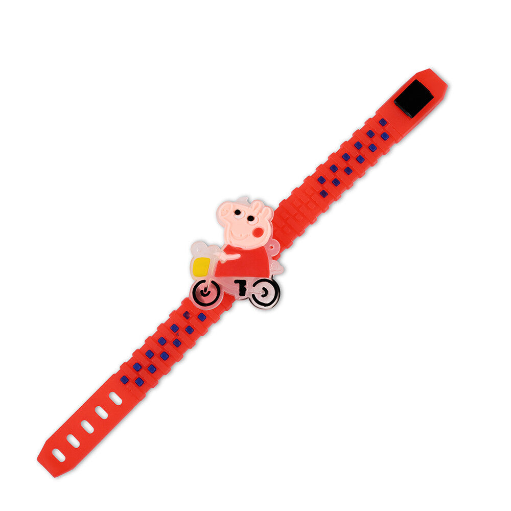 Madhoor Peppa Pig Kids Rakhi Red 1 Piece