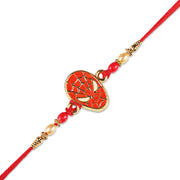 Madhoor Spider-Man Kids Rakhi Gold-Tone Red 1 Piece