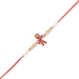 Madhoor Iron Man Kids Rakhi Red 1 Piece