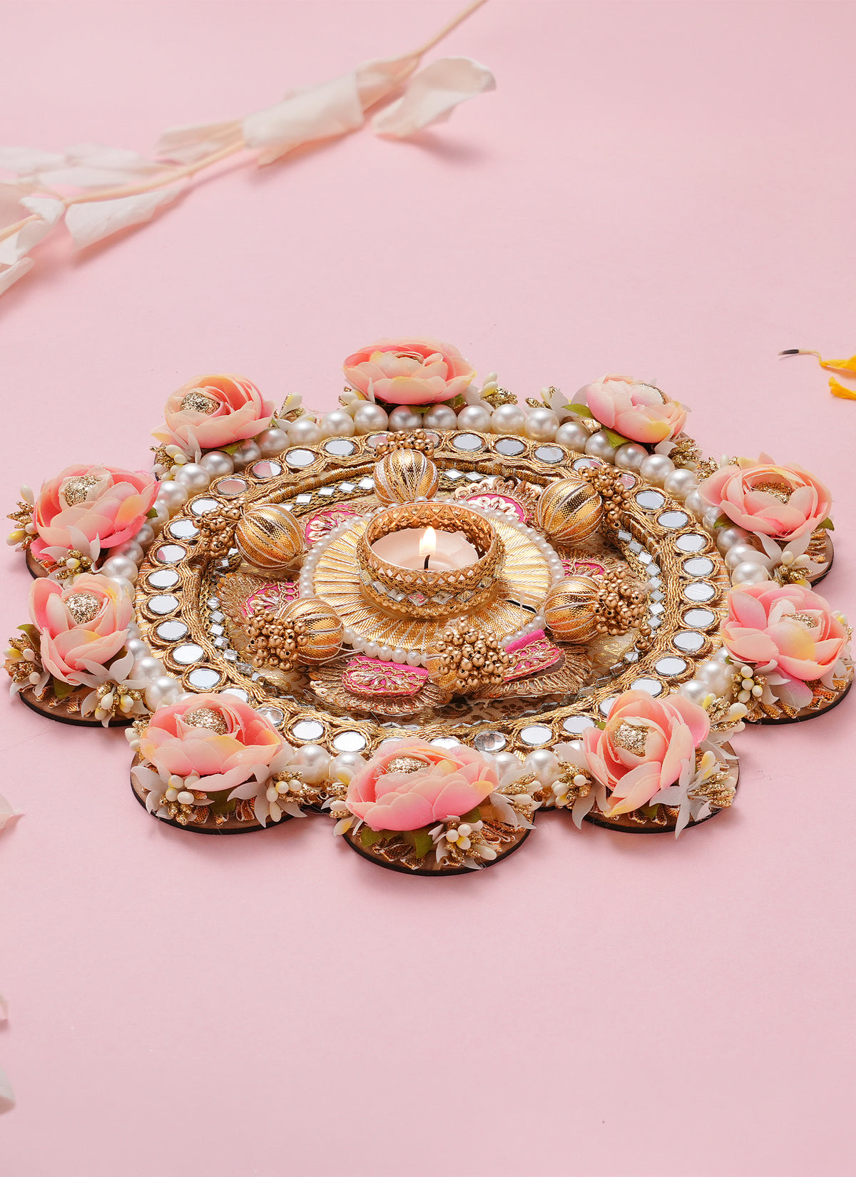 Madhoor Rangoli Pink Rani Pink 10 Inches