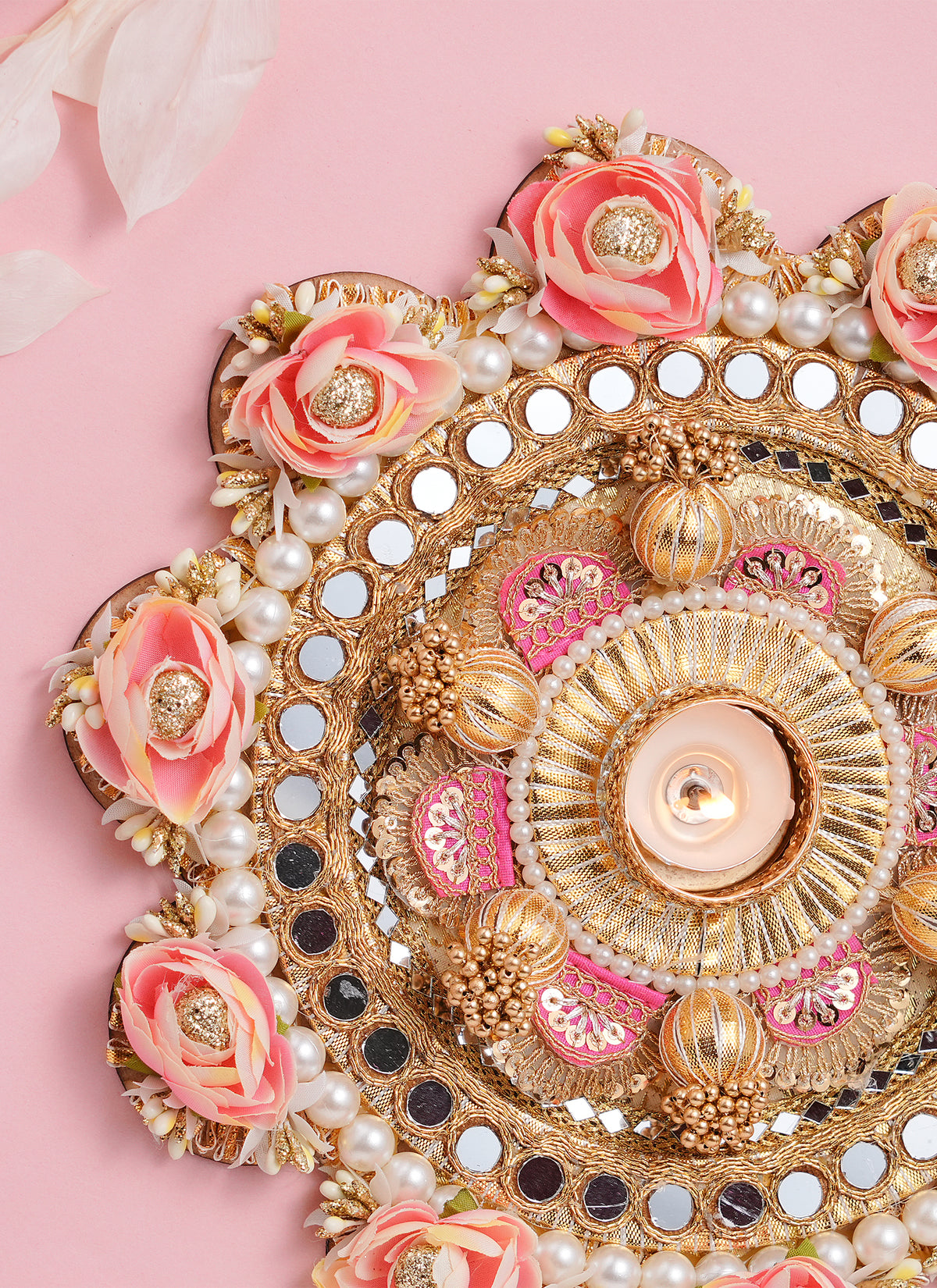 Madhoor Rangoli Pink Rani Pink 10 Inches