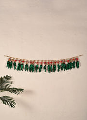 Madhoor Leaf Toran Green 3 Feet
