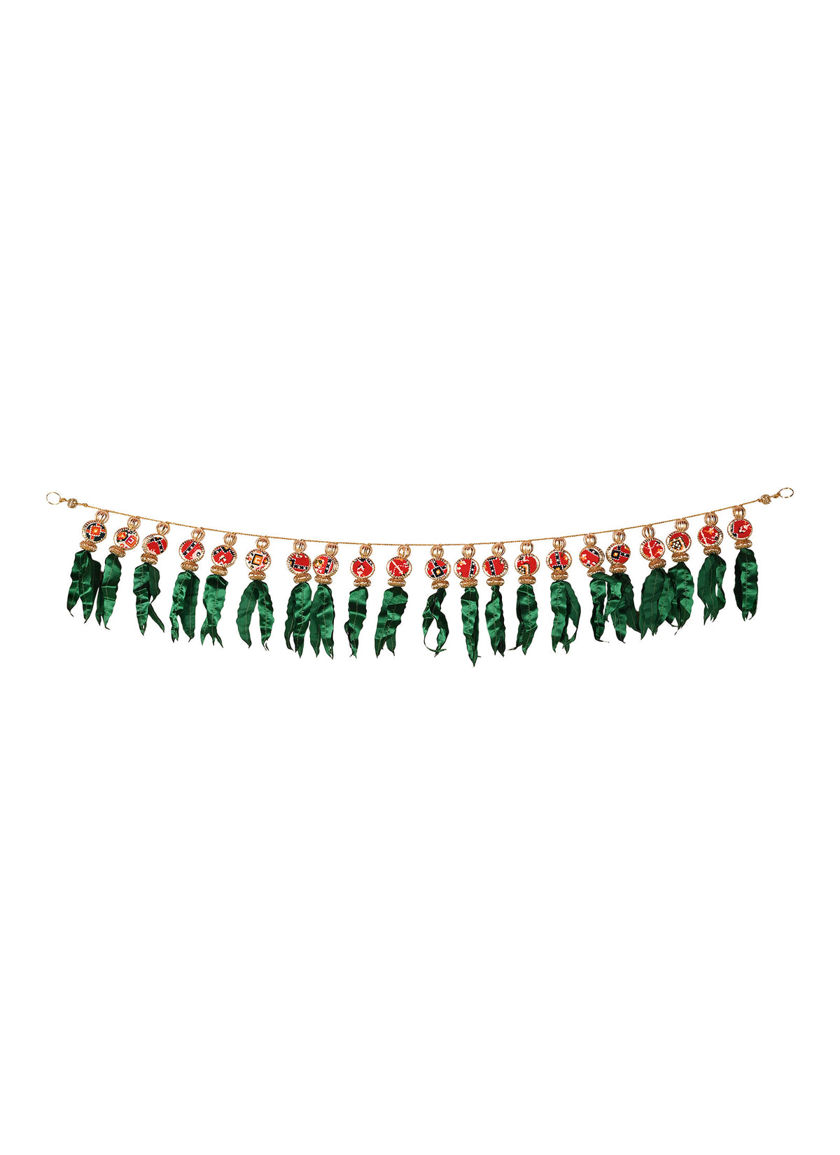 Madhoor Leaf Toran Green 3 Feet