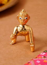 Madhoor Laddu Gopal Brass Deity Idol 1 Piece