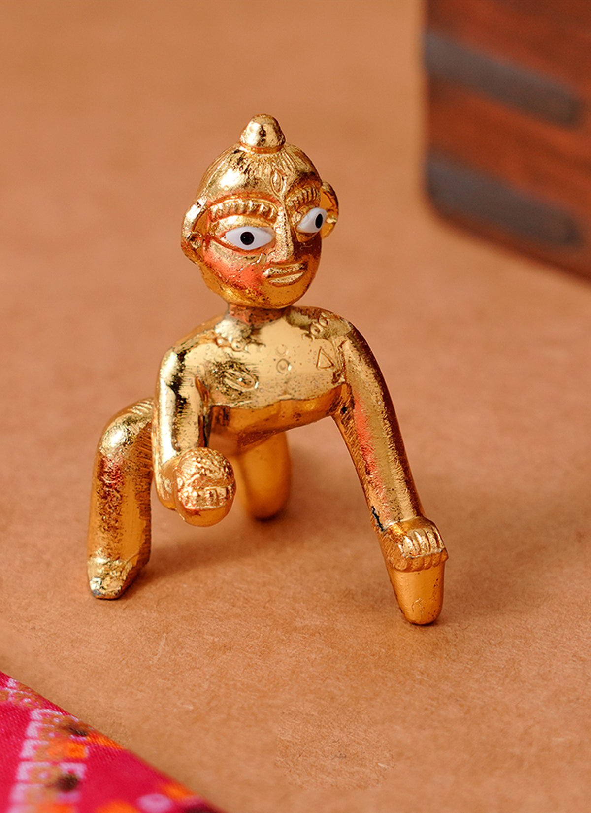 Madhoor Laddu Gopal Brass Deity Idol 1 Piece