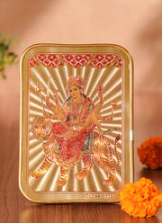 Madhoor Durga Photo Frame Gold-Tone 5 x 7 Inches