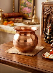 Madhoor Copper Lota Rose Gold 7 cm 1 Piece