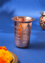 Madhoor Glass Copper Pooja Item 1 Piece