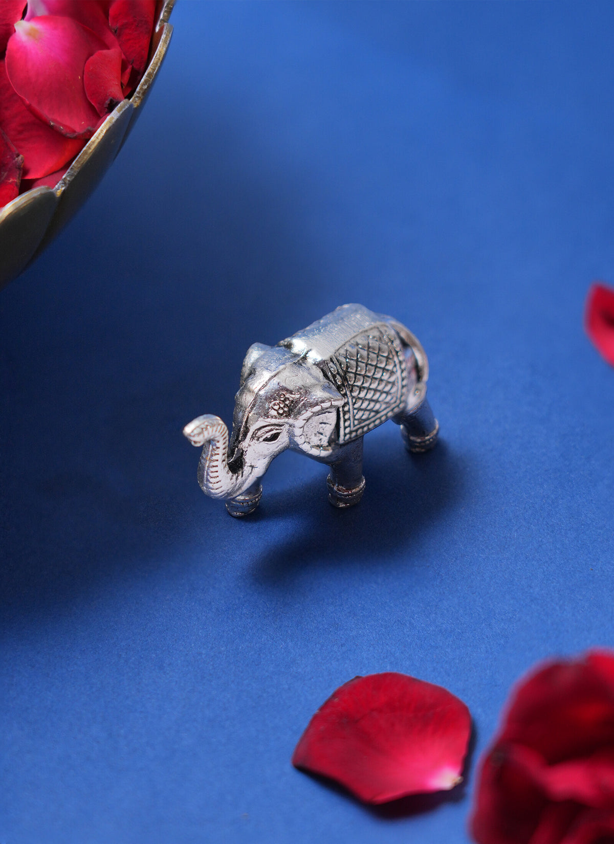 Madhoor Elephant Metal Pooja Item 1 Piece