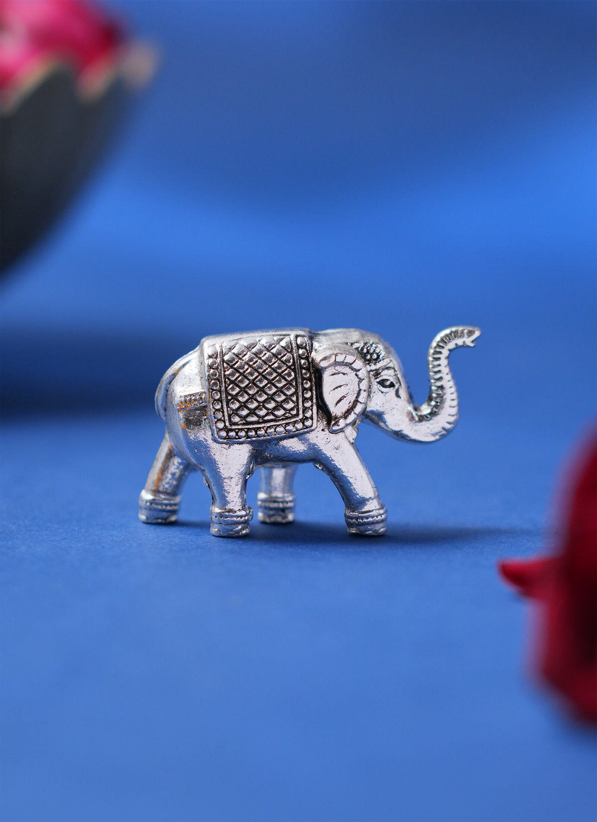 Madhoor Elephant Metal Pooja Item 1 Piece