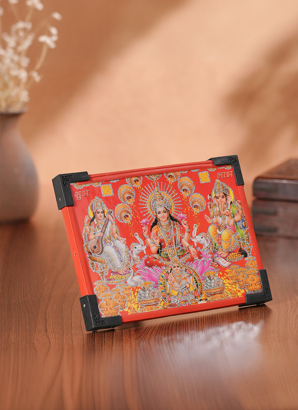 Madhoor Lakshmi Ganesha Saraswati Frame 6 x 8 Inches