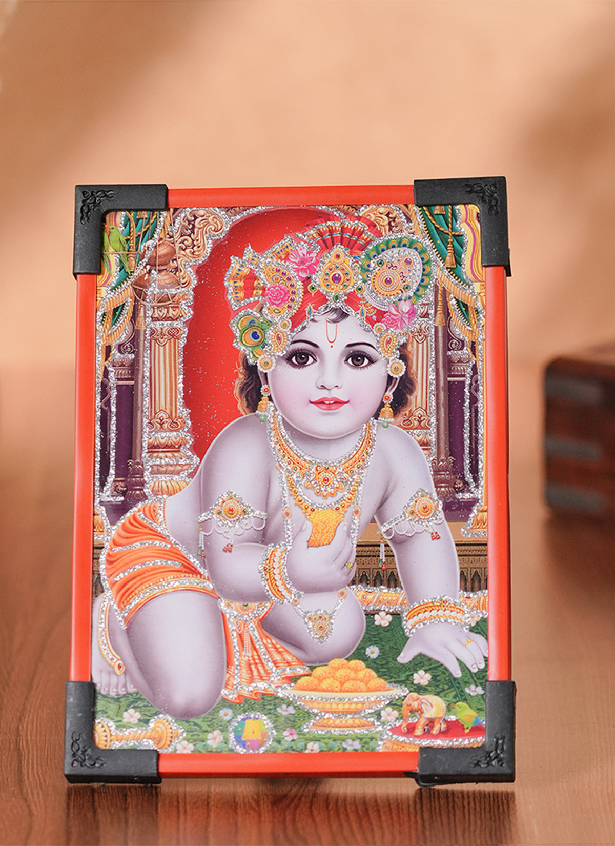 Madhoor Krishna Photo Frame 6 x 8 Inches 1 Piece