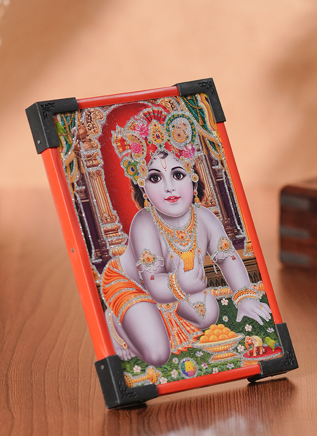 Madhoor Krishna Photo Frame 6 x 8 Inches 1 Piece