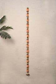 Madhoor Blossom Latkan Peach 5 Feet