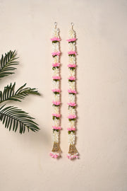 Madhoor Jasmine Latkan Pink 1 Pair